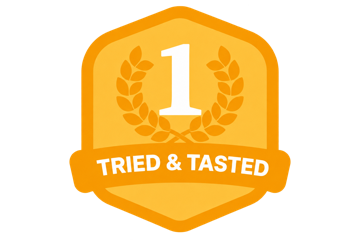 Rank 1 tried and tested badge