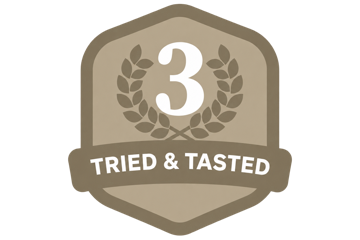 Rank 3 tried and tested badge